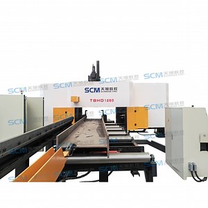 [Hot Item] Machine de perçage à grande vitesse CNC pour poutre de pont, poutre en acier Peb, poutre en boîte, structure en acier Peb