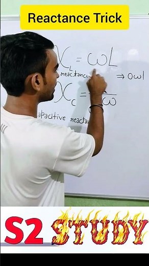 Inductive and Capacitive Reactance formula Trick || Class 12 Physics