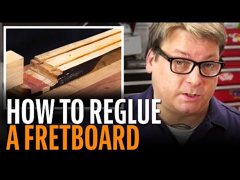 Regluing a Rickenbacker fretboard
