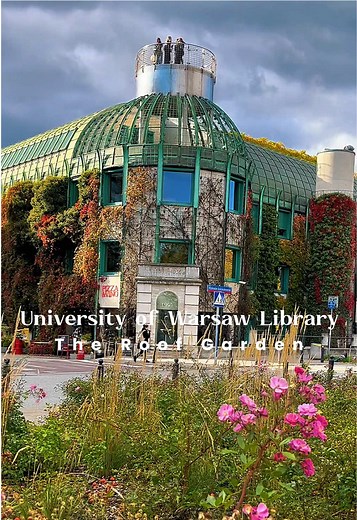 Explore the Rooftop Garden at University of Warsaw