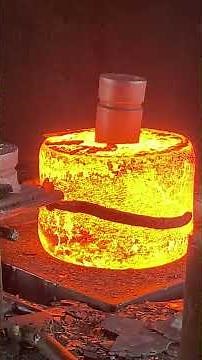 Inside the forging factory Sparks Everywhere! Forging Red-Hot Steel in Slow Motion! #forging #forge
