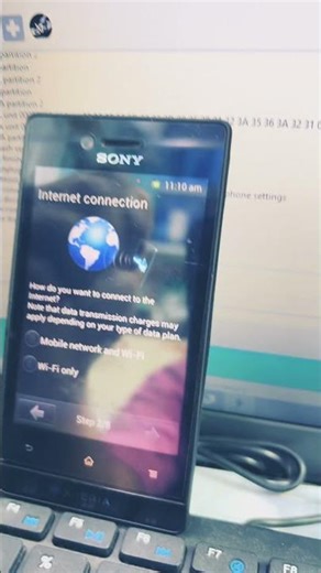 sony Xperia ST23i. hard reset Done flash tool. #frp_unlock #mobiletech #tech