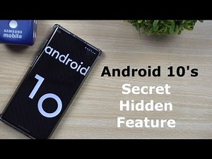 Samsung One UI 2: Android 10's SECRET HIDDEN FEATURE