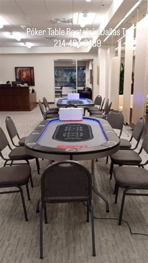 Dallas Event Rentals - Premier Party & Event Rentals! on Instagram: "***Poker Table Rentals in Dallas, Tx 214-484-2489. ***Deal yourself a winning hand for your next party! ♠️♥️♣️♦️ Elevate your game night with our professional poker table rentals in Dallas, TX. Perfect for birthday parties, bachelor parties, corporate events, or a legendary night with friends. We provide everything you need for a classic casino experience: ✅ Premium Felt Poker Tables ✅ Professional Poker Chips & Sets ✅ Delivere