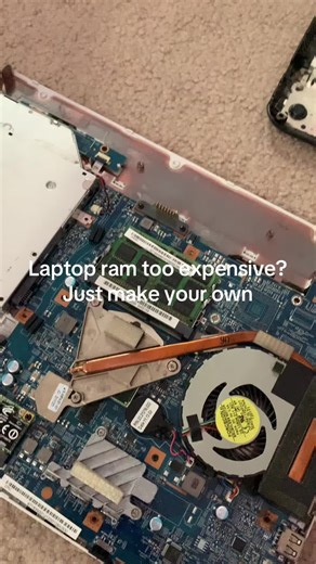 laptop ram upgrade #pcbuilding