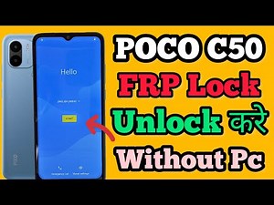 POCO C50 || FRP Bypass || Android 12 || Google Account Unlock || Without Pc || New Method || 2023.