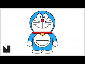 Drawing Doraemon in Illustrator ( 일러스트레이터: 도라에몽 그리기)