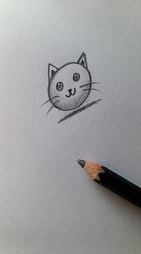 How to Draw a 3D Cat 🐱 Easy Tutorial #foryou #art #shorts #howtodraw #easydrawing #tutorial #sketch