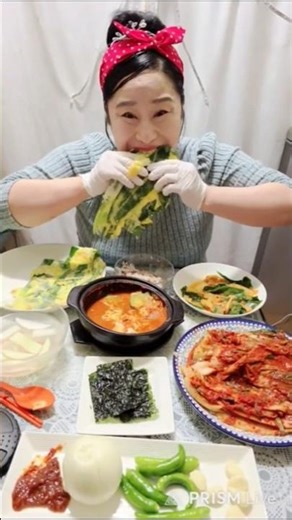 50대도 강냉이가 좋음 가능#대파전 먹방