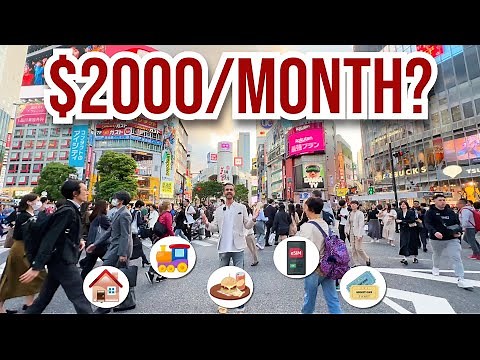 What It Costs To Live In TOKYO As A Foreigner/Expat!