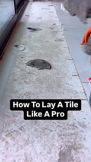 How To Lay porcelain Tiles Correctly United State #tile #porcelain #how #howto #build #buildings #reels #diy #doityourself @topfans | Jack Paul