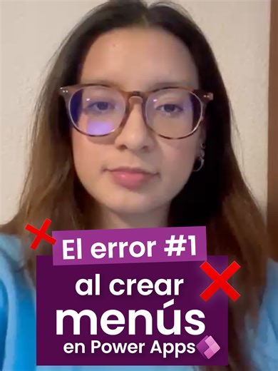 Cuando creas menús distintos en cada pantalla… tu app pierde orden, coherencia y experiencia En este reel te muestro el error #1 que veo todo el tiempo en Power Apps y cómo solucionarlo de forma simple usando un menú consistente para mejorar el diseño y la navegación. Recuerda: un buen menú no solo se ve bien… también guía al usuario sin confundirlo. 🎯