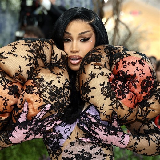 Cardi B's Polarizing Met Gala 2026 Look Is Being Compared to Intestines