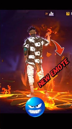 NEW VOLCANIC FURY EMOTE IN FREE FIRE 😱🔥 | Legendary Emote | FF Shorts