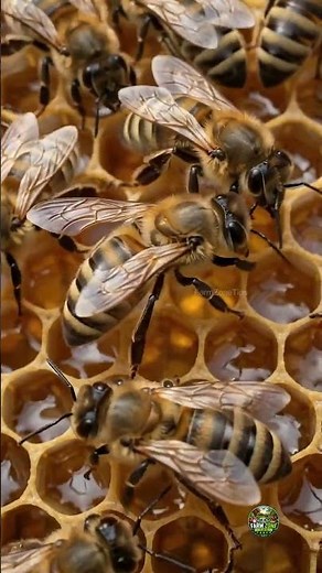 From Flower to Golden Honey 🍯🐝 | Amazing Honey Bee Life Cycle Documentary in 4K