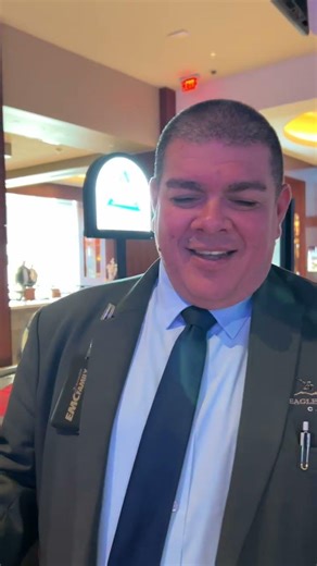 Surprising our EMC Table Games Family with a Quality Service Award!