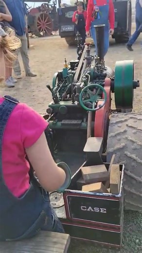 845K views · 14K reactions | Jennifer Clara shared this clip of her daughter firing a Case scale sized engine at Rollag. There is hope for the future if we pass on our love of this hobby to our youth. I believe this is a 1/4 scale 65? | J.I. Case 175th Anniversary Show | Facebook