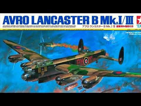 Tamiya 1/48 Avro Lancaster B Mk.I/III built model