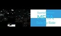 Mix of 2 videos from youtube : My sparta remix meta parison 1