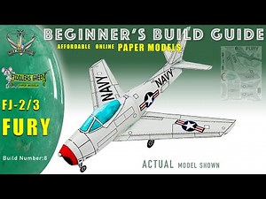BEGINNERS GUIDE - HOW TO BUILD FIDDLERS GREEN MODEL FJ-2/3 FURY