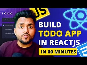 Mastering ReactJS: Building a Todo App from Scratch