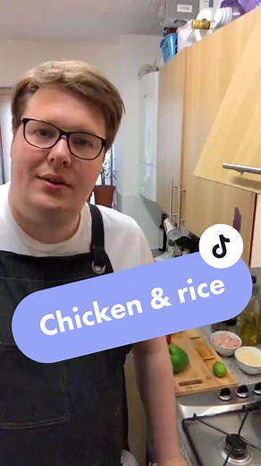 it's chicken and rice tonight. thanks for coming over. #DinnerWithJon