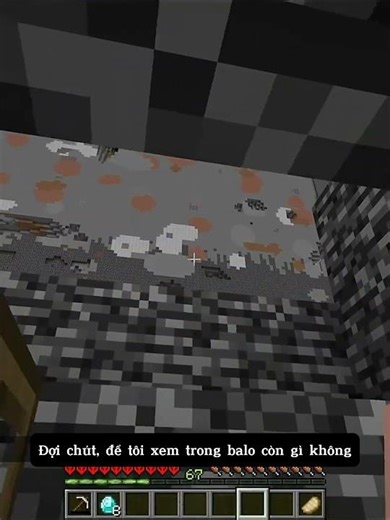 Tìm Kim Cương Trong Minecraft Không Có Dễ!!! #shorts