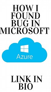 Microsoft bug bounty ✅️ follow on YouTube #BugBounty #MicrosoftSecurity #EthicalHacking #CyberSecurity #InfoSec #HackerCommunity #WhiteHatHacking #SecureTheCloud #DigitalSecurity #HackForGood #CyberDefense #TechSecurity #SecurityResearchers #VulnerabilityDisclosure #ProtectData #SecurityExperts #BugHunting #TechCommunity #SecurityPatching #DefendTheWeb #SecurityChallenges #HackersForHire #SecurityUpdates #MicrosoftBugBounty #SecureCoding #HackThePlanet #SecurityInnovations #CyberThreats #Securit