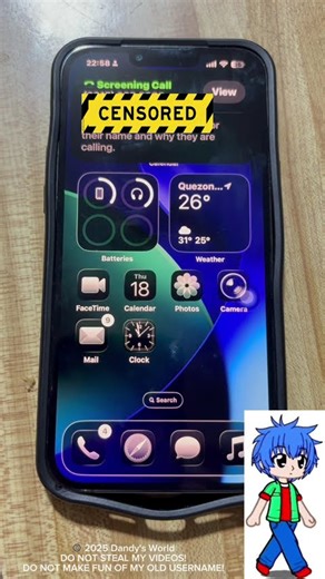 iPhone 13 Pro Max (iOS 26) - Screen Calling