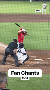 Fan Chants⚾️ Fan can be absolutely brutal to athletes. Rays fans gave Mike Trout a hard time. #baseball #MLBB #MikeTrout #Angels #Rays #MichaelAcevedoII #Overrated #WarningTrack #Power MLB | Michael Acevedo II