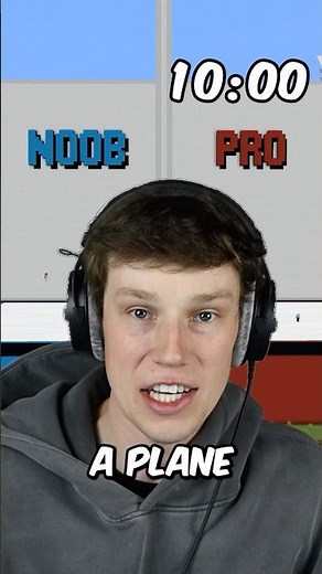 Noob vs Pro Build Battle! (Plane)