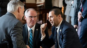 State Rep. Poncho Nevárez turns himself in to authorities after he was caught on tape dropping envelope with cocaine