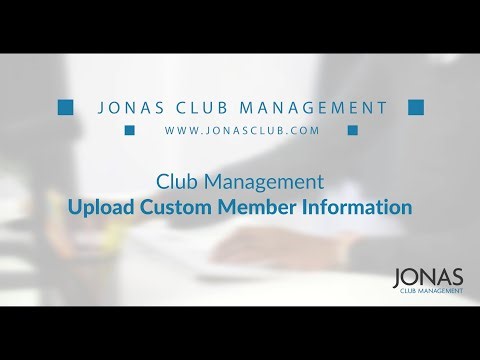 Club Management - Upload Custom Member Information