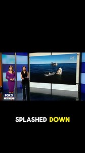 Splash downs, dolphins, astronauts oh my!! 🤩🚀🐬 Watch the moment NASA astronauts return to Earth in the SpaceX dragon capsule after an extended 9 months in space. How exciting to witness this live on air for over an hour of breaking news coverage @fox5ny #nyc #news #breakingnews #nasa #spacex #space #astronauts | Natasha Verma