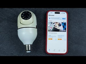 How To Connect Wi-Fi Smart Light Bulb Camera To Your Mobile Phone Over Wi-Fi