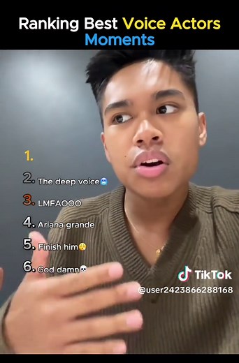 Ranking Best Voice Actors Moments | voice actors