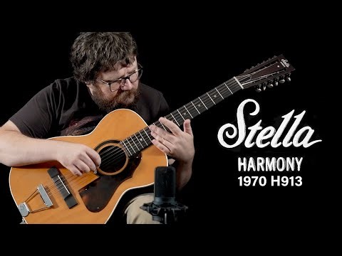 1970 Stella Harmony H913 12-String, Played by Joseph Allred