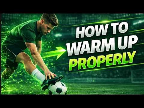Soccer Warm Up Best Stretches & Drills (Full Pre-Match Routine Before a Game)