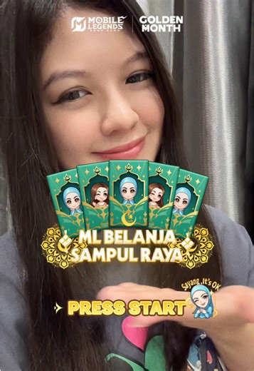 Tebus Emote Kolaborasi Sayang, It’s OK di MLBB