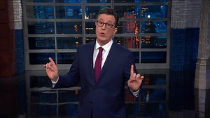 George Stephanopoulos got far more than thirty hours-worth of lies in his ‘30 Hours with President Trump’ interview. | The Late Show with Stephen Colbert