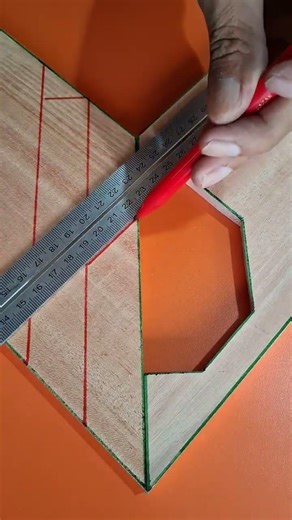 pentagonal wood joint techniques #woodworking#carpenter#creative#reelsviral#