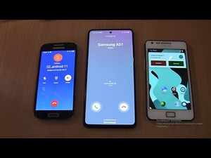 Over the Horizon Incoming call & Outgoing call at the Same Samsung Galaxy A51+S2+S4 mini Android 11