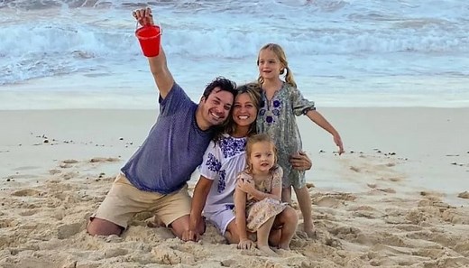 Jimmy Fallon shares glimpses from sweet beach vacation with family
