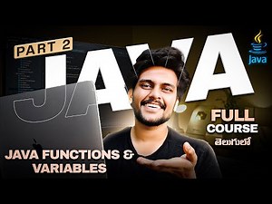 Java For Beginners in Telugu [PART 2] || Code with Swaroop || Zero to Hero || Syntax & Variables