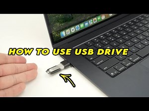 How to Connect & Use USB Drive on Your M4 MacBook Air
