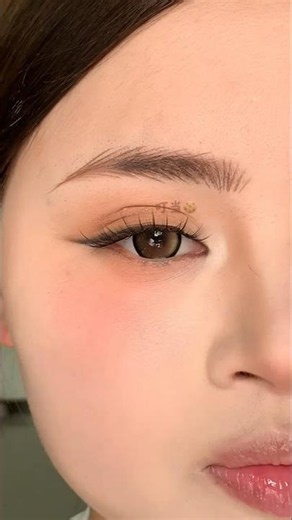Beginner Eyebrow Tutorial | Easy Brow Drawing Step by Step ✨#eyeliner #eyebrowdrawing #shortsmekup