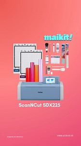 彩ScanNcut SDX225 con herramientas para papel y vinil, clase para principiantes, materiales para crear y envio. Comenta para más información. Disponible en nuestra tienda en línea. #scanncut #scanncutbrother #plotterdecorte #maikitcreatividad #emprendimientocreativo | Maikit | Facebook