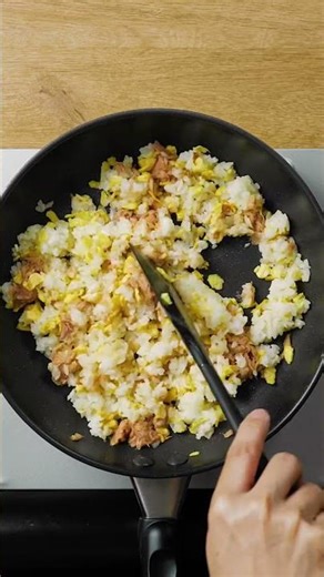 和風シーチキンチャーハン