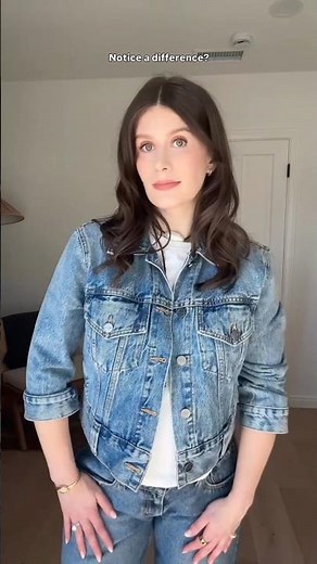 How to style your jean jacket #jeanjacket #fashiontips #styletips #fashionhacks #stylechat #join