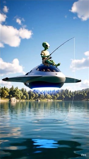 Alien Lake Fishing 🚀🎣